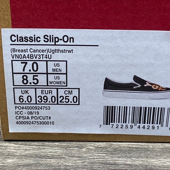 NEW Vans ‘You Got This’ Breast Cancer Awareness - Picture 10 of 11